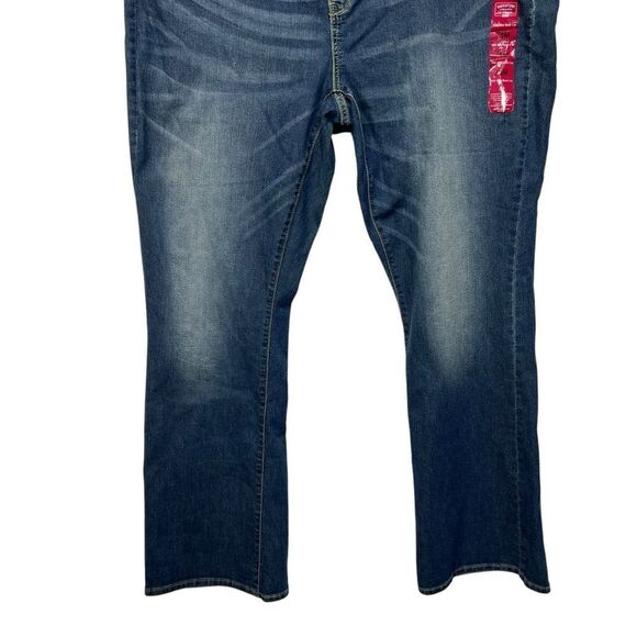 New with tags 24m LEVI STRAUSS SIMPLY Stretch Mid-Rise boot cut - Picture 4 of 10